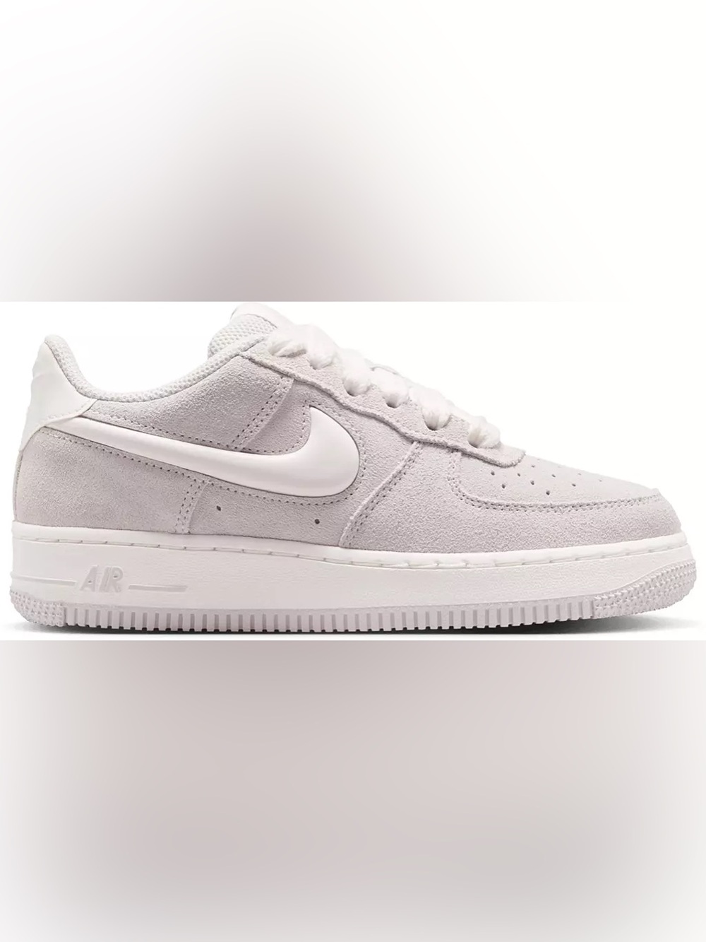 Nike Kids' Grade School Grey Air Force 1 Shoes